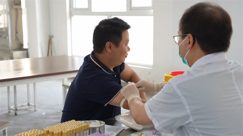 關(guān)愛員工健康 共筑幸福企業(yè)-我司開展職業(yè)健康體檢活動1